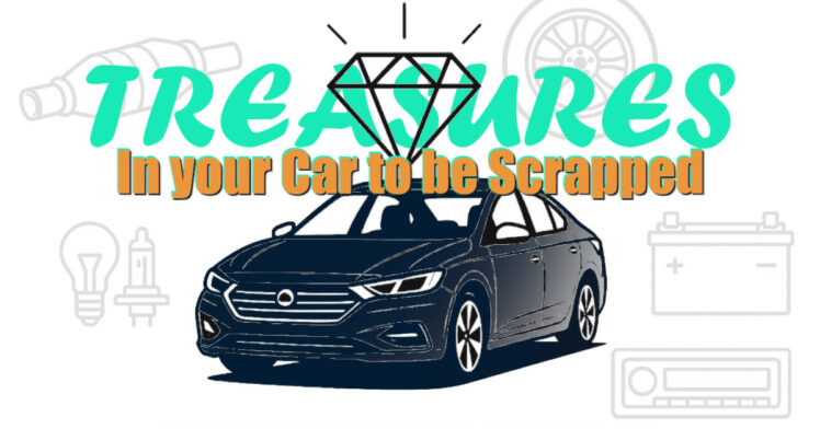 what to Remove before scrapping a car