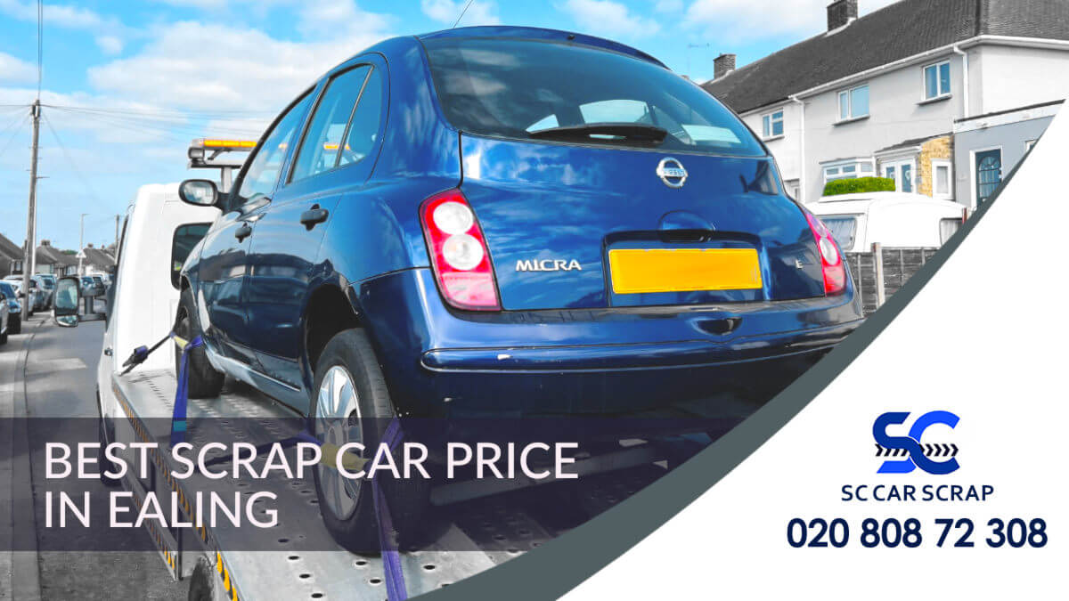 Scrap car in Ealing - London