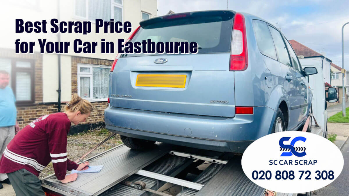 Scrap car in Eastbourne