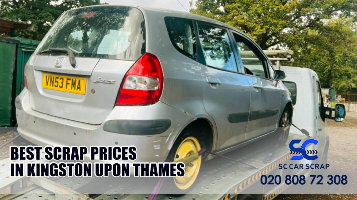 Scrap car in kingston-upon-thames