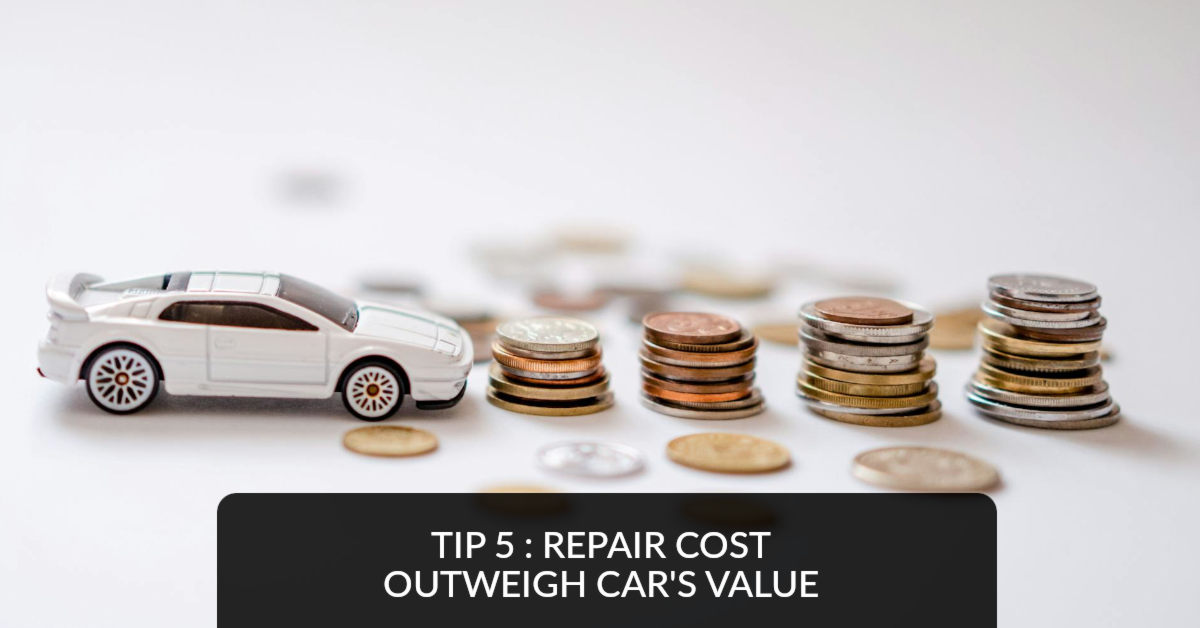 warning signs to scrap my car 05: higher repair cost