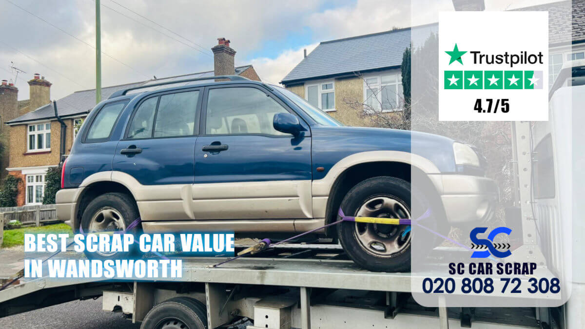 Scrap car in Wandsworth -London