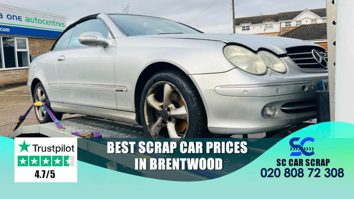 Scrap car in Brentwood - Essex