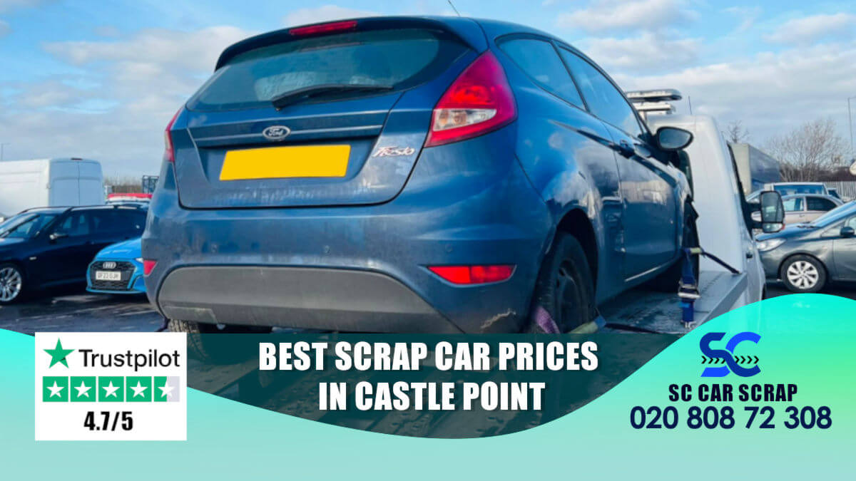 Scrap car in Castle point - Essex - UK