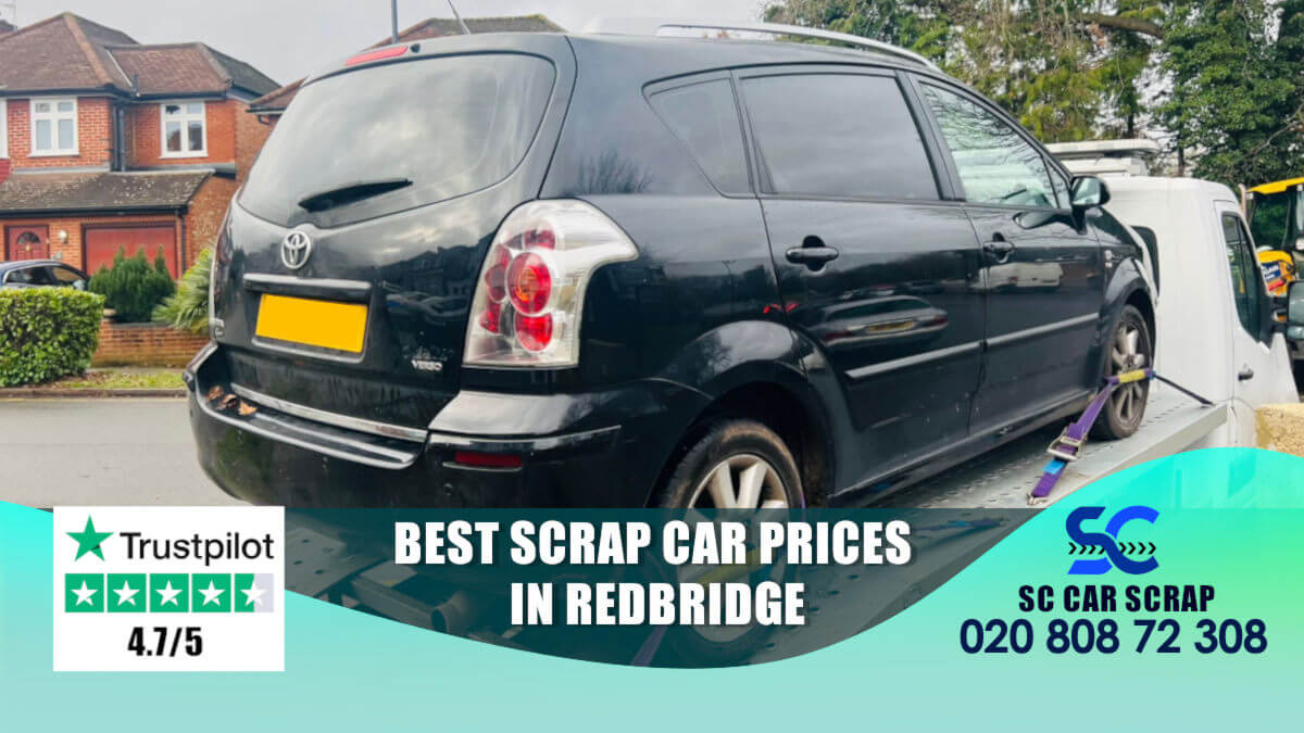 Scrap car in Redbridge - London
