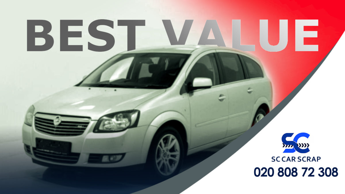 Vauxhall Zafira Scrap Value UK