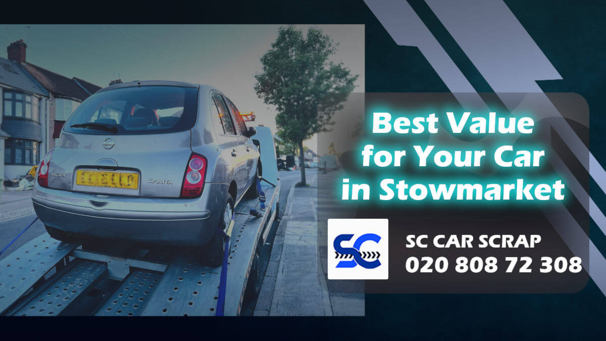 Scrap car in Stowmarket - Suffolk