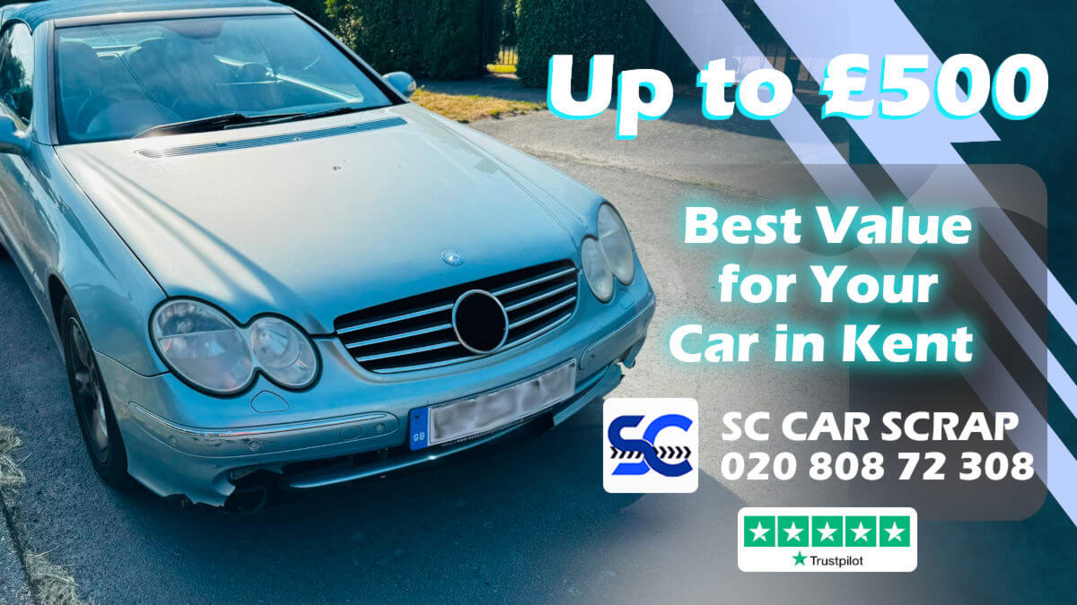 Scrap car prices Kent UK